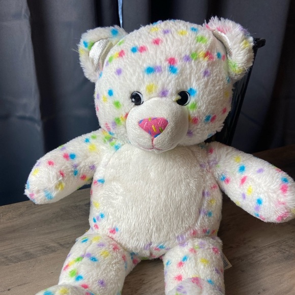 Build A Bear Workshop Sweet Sprinkles Birthday Teddy Bear - Picture 1 of 12